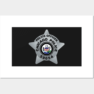 CHICAGO P.D. - BADGE - 59054 - POLICE OFFICER - ADAM RUZEK Posters and Art